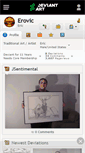 Mobile Screenshot of erovic.deviantart.com