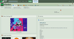 Desktop Screenshot of dpfan4ever.deviantart.com