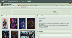 Desktop Screenshot of hann-lyudoff.deviantart.com