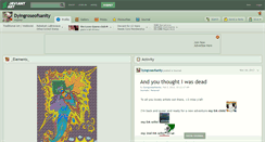 Desktop Screenshot of dyingroseofsanity.deviantart.com