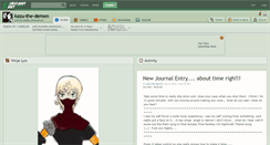 Desktop Screenshot of kazu-the-demon.deviantart.com
