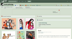 Desktop Screenshot of greek-mythology.deviantart.com