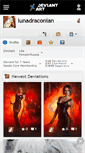 Mobile Screenshot of lunadraconian.deviantart.com