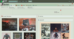 Desktop Screenshot of bewheel.deviantart.com