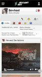Mobile Screenshot of bewheel.deviantart.com
