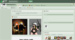 Desktop Screenshot of drawing-guns.deviantart.com