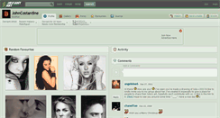 Desktop Screenshot of johncostantine.deviantart.com