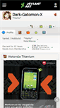 Mobile Screenshot of dark-gatomon-x.deviantart.com