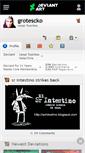 Mobile Screenshot of grotescko.deviantart.com