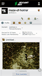 Mobile Screenshot of maze-of-horror.deviantart.com