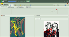 Desktop Screenshot of kateison.deviantart.com