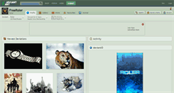 Desktop Screenshot of freeroler.deviantart.com