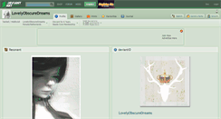 Desktop Screenshot of lovelyobscuredreams.deviantart.com