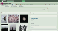 Desktop Screenshot of hydrocyanic-acid.deviantart.com