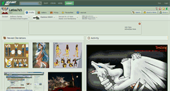 Desktop Screenshot of latios765.deviantart.com