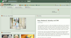 Desktop Screenshot of neko-panigiri.deviantart.com