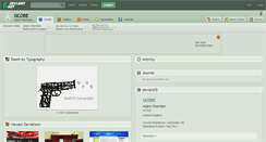 Desktop Screenshot of gcore.deviantart.com