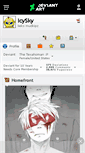 Mobile Screenshot of icysky.deviantart.com