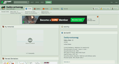 Desktop Screenshot of daddywantsanegg.deviantart.com