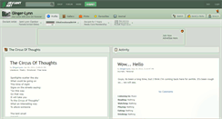 Desktop Screenshot of ginger-lynn.deviantart.com