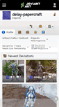 Mobile Screenshot of delay-papercraft.deviantart.com
