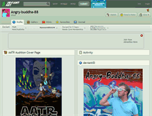 Tablet Screenshot of angry-buddha-88.deviantart.com
