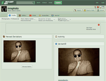 Tablet Screenshot of mnsphoto.deviantart.com