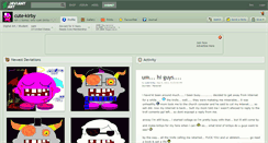 Desktop Screenshot of cute-kirby.deviantart.com