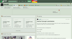 Desktop Screenshot of henry88.deviantart.com