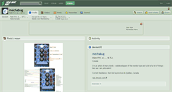 Desktop Screenshot of mechabug.deviantart.com