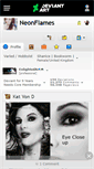 Mobile Screenshot of neonflames.deviantart.com