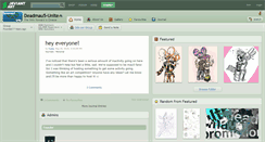 Desktop Screenshot of deadmau5-unite.deviantart.com