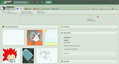 Desktop Screenshot of chibimii.deviantart.com