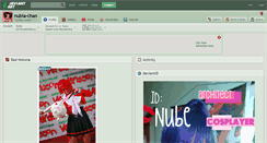 Desktop Screenshot of nubia-chan.deviantart.com