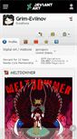 Mobile Screenshot of grim-evilnov.deviantart.com