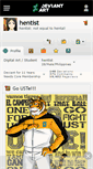Mobile Screenshot of hentist.deviantart.com