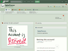 Tablet Screenshot of digitalflareon.deviantart.com