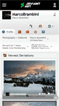 Mobile Screenshot of marcobrambini.deviantart.com