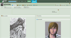 Desktop Screenshot of animeninjaz.deviantart.com