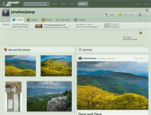 Tablet Screenshot of jonathanjessup.deviantart.com