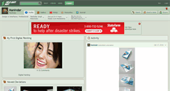 Desktop Screenshot of manindar.deviantart.com