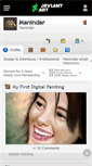 Mobile Screenshot of manindar.deviantart.com
