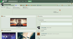 Desktop Screenshot of greencheee.deviantart.com