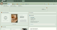 Desktop Screenshot of jennadict.deviantart.com