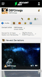 Mobile Screenshot of dbpomega.deviantart.com