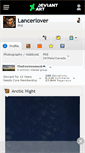 Mobile Screenshot of lancerlover.deviantart.com