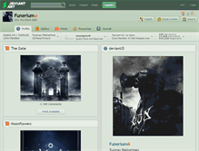 Tablet Screenshot of funerium.deviantart.com