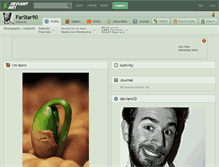 Tablet Screenshot of farstar90.deviantart.com