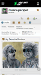 Mobile Screenshot of musicsuperspaz.deviantart.com