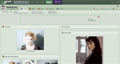 Desktop Screenshot of missing-soul.deviantart.com